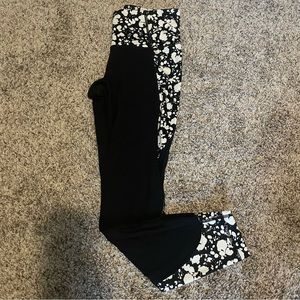 Athleta - paint splattered Leggings